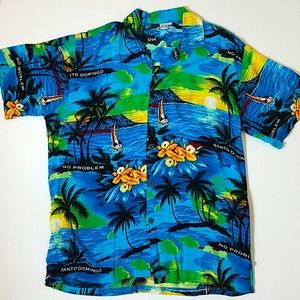 Tropical Fashions tropical Caribbean print shirt